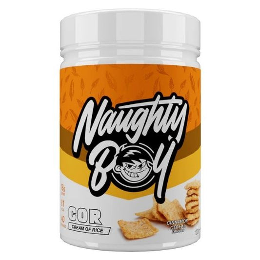 Cream of Rice, Cinnamon Cereal, 1000g, Naughty Boy - Vitax.ro
