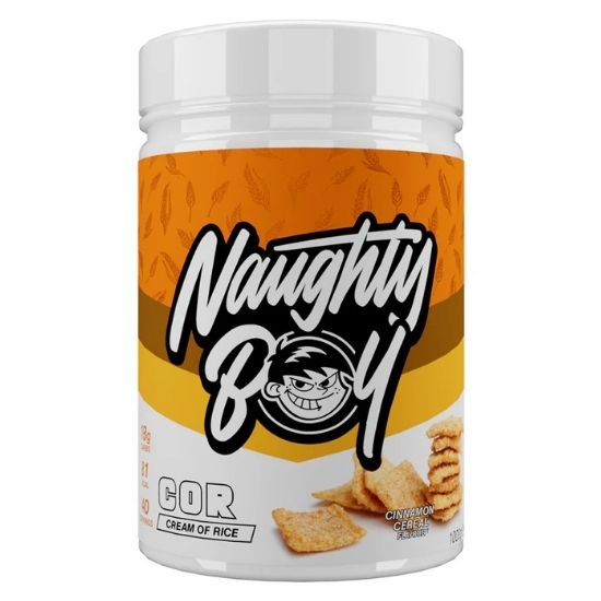 Cream of Rice, Cinnamon Cereal, 1000g, Naughty Boy - Vitax.ro