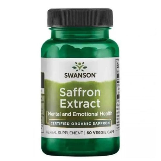 Saffron Extract, 60 vcaps, Swanson - Vitax.ro