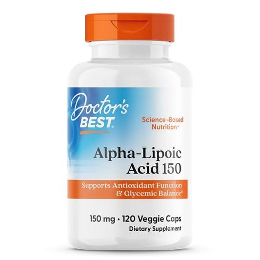 Alpha Lipoic Acid, 150mg, 120 vcaps, Doctor's Best - Vitax.ro