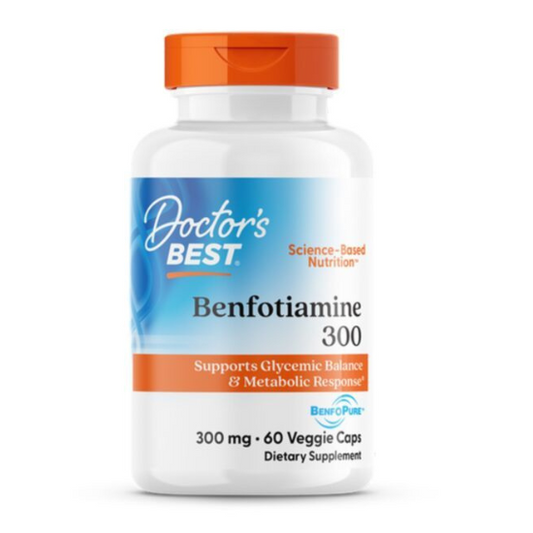 Benfotiamine with BenfoPure, 300mg - 60 vcaps