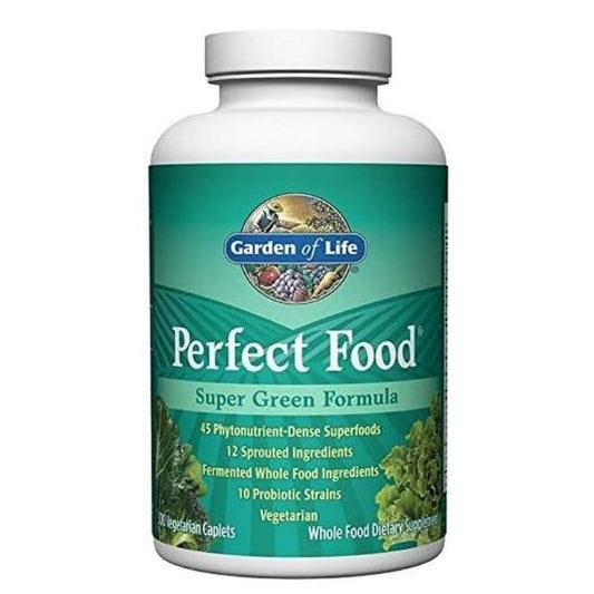 Perfect Food Super Green Formula, 300 vegetarian caplets, Garden of Life - Vitax.ro