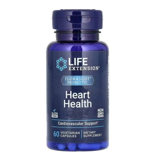 Florassist Heart Health, 60 vcaps, Life Extension - Vitax.ro
