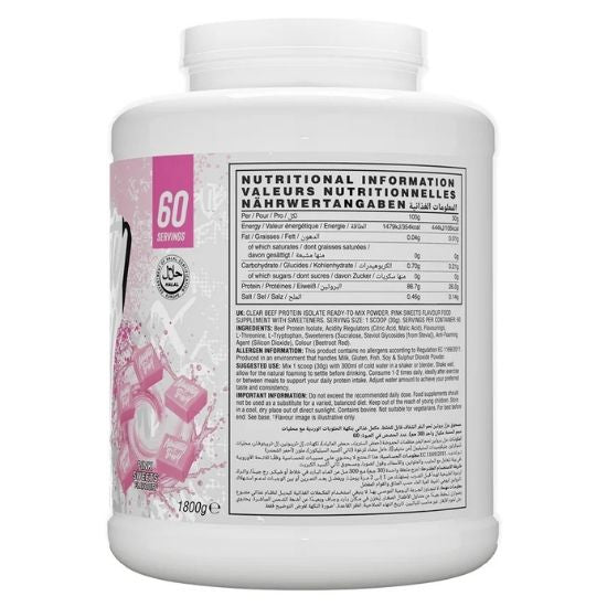 Beef Zero, Pink Sweets, 1800g, Naughty Boy - Vitax.ro
