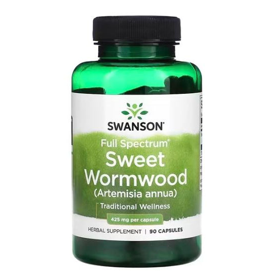 Full Spectrum Wormwood, 425mg, 90 caps, Swanson - Vitax.ro