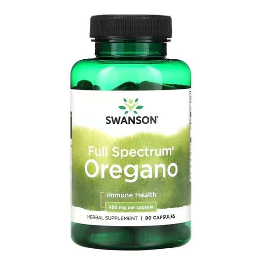 Oregano, 450mg, 90 caps, Swanson - Vitax.ro