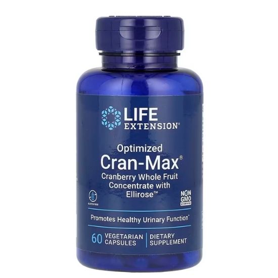 Optimized Cran-Max, 60 vcaps, Life Extension - Vitax.ro