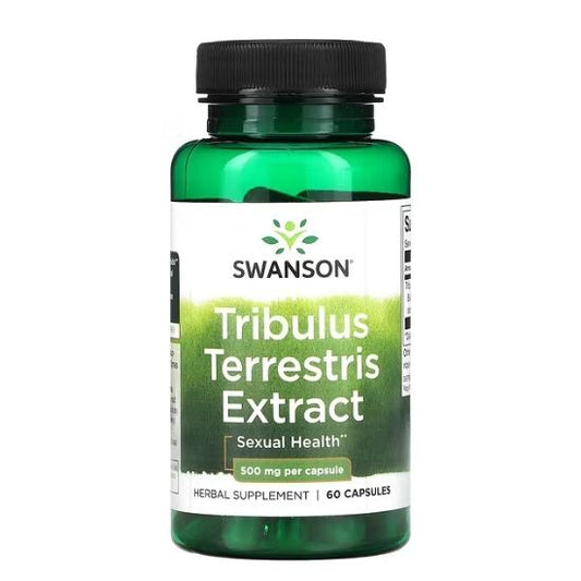 Tribulus Terrestris Extract, 500mg, 60 caps, Swanson - Vitax.ro
