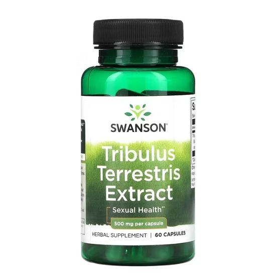 Tribulus Terrestris Extract, 500mg, 60 caps, Swanson - Vitax.ro