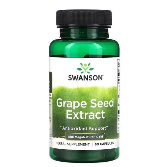 Grape Seed Extract with MegaNatural Gold, 60 caps, Swanson - Vitax.ro