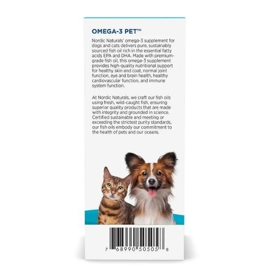 Omega-3 Pet, 60 ml, Nordic Naturals - Vitax.ro