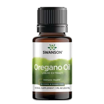 Oregano Oil Liquid Extract, 29 ml, Swanson - Vitax.ro