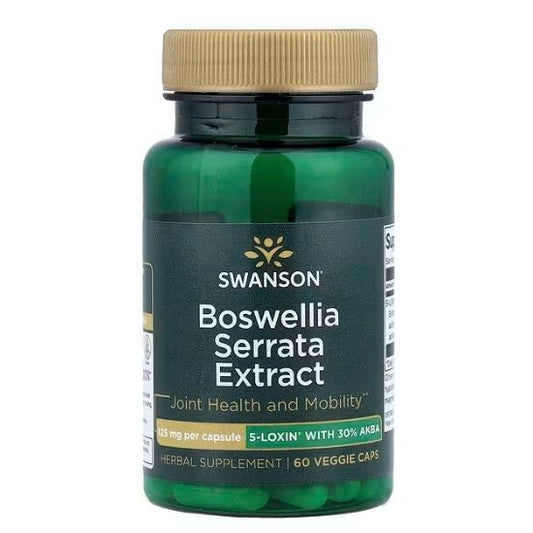 Boswellia Serrata Extract, 125mg, 60 vcaps, Swanson - Vitax.ro