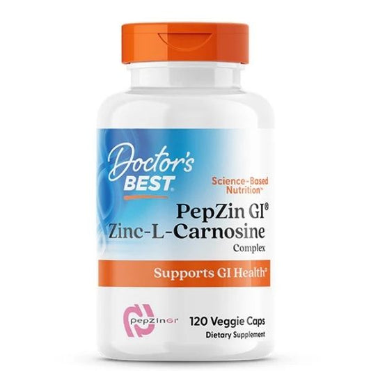 PepZin GI, Zinc-L-Carnosine Complex, 120 vcaps, Doctor's Best - Vitax.ro