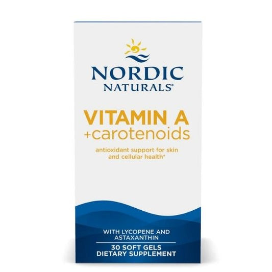 Vitamin A + Carotenoids, 30 softgels, Nordic Naturals - Vitax.ro