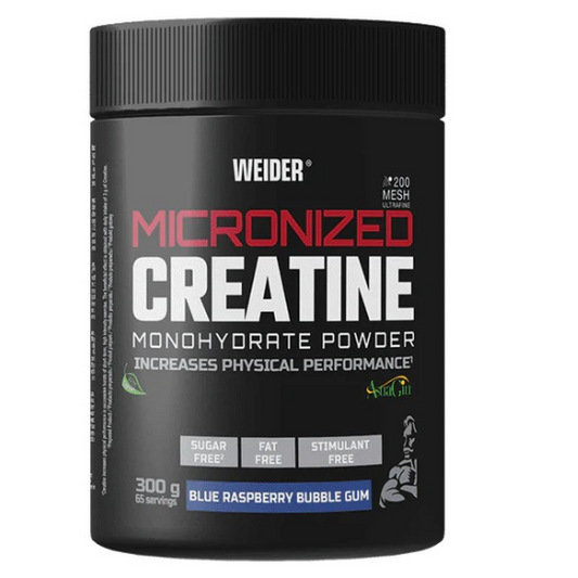 Micronized Creatine, Blue Raspberry Bubble Gum, 300g, Weider - Vitax.ro