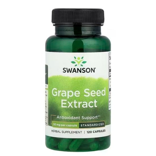 Grape Seed Extract, 120 caps, Swanson - Vitax.ro