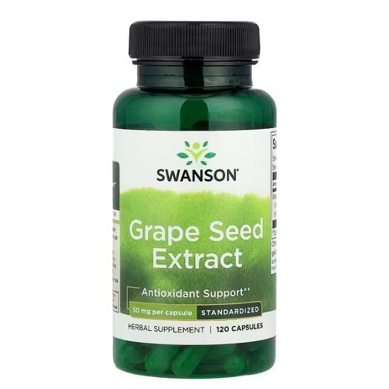 Grape Seed Extract, 120 caps, Swanson - Vitax.ro