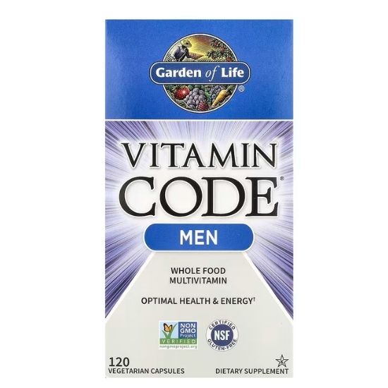 Vitamin Code Men, 120 vcaps, Garden of Life - Vitax.ro