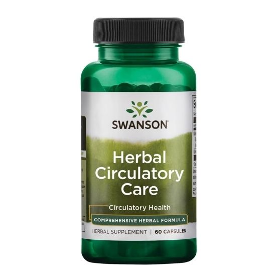 Herbal Circulatory Care, 60 caps, Swanson - Vitax.ro