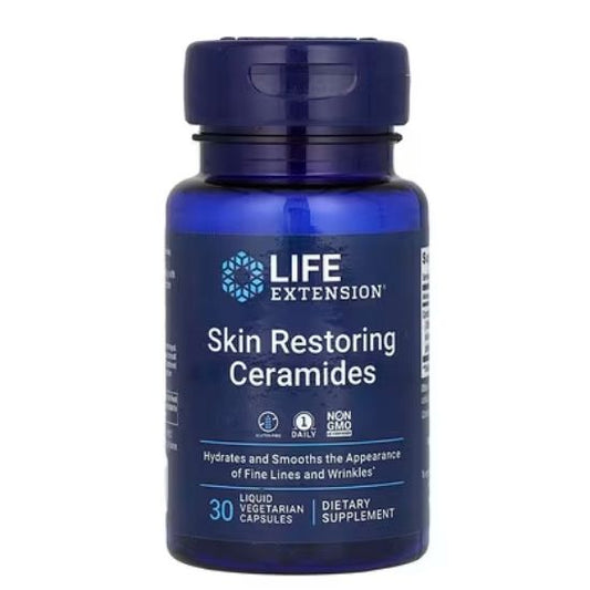Skin Restoring Ceramides, 30 liquid vcaps, Life Extension - Vitax.ro