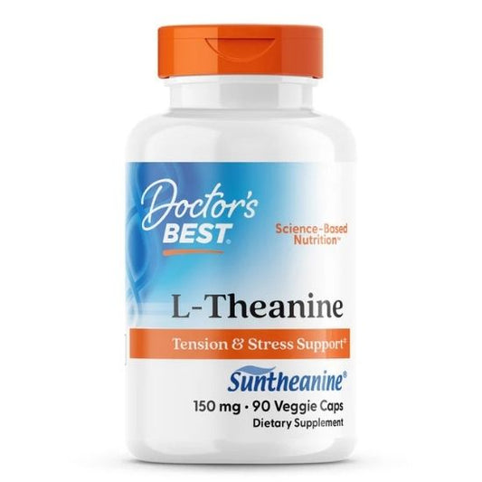 L-Theanine with Suntheanine, 150mg, 90 vcaps, Doctor's Best - Vitax.ro