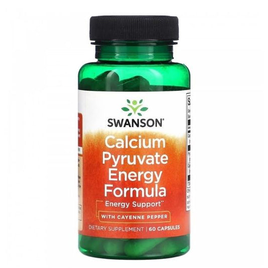 Calcium Pyruvate Energy Formula, 60 caps, Swanson - Vitax.ro