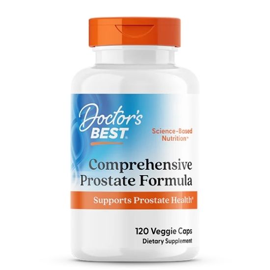 Comprehensive Prostate Formula cu Seleno Excell, 120 vcaps, Doctor's Best - Vitax.ro