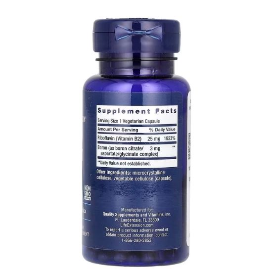 Boron, 3mg, 100 vcaps, Life Extension - Vitax.ro