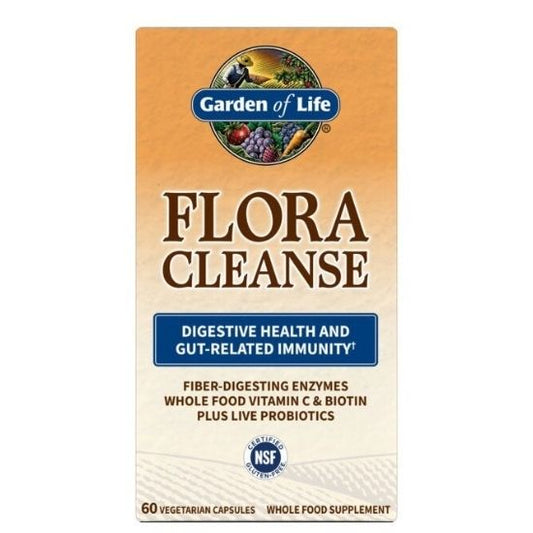 Flora Cleanse, 60 vcaps, Garden of Life - Vitax.ro