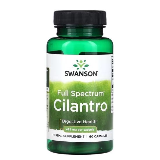 Full Spectrum Cilantro, 425mg, 60 caps, Swanson - Vitax.ro