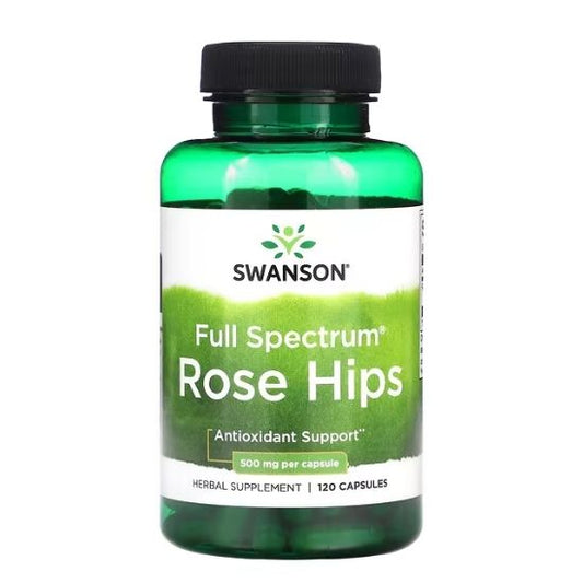 Rose Hips, 500mg, 120 caps, Swanson - Vitax.ro