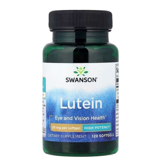Lutein, 20mg, 120 softgels, Swanson - Vitax.ro
