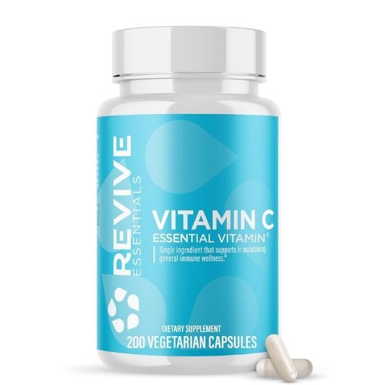 Vitamin C, 200 vcaps, Revive - Vitax.ro