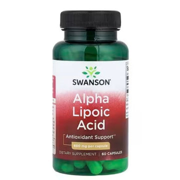 Alpha Lipoic Acid 600mg, 60 caps, Swanson - Vitax.ro