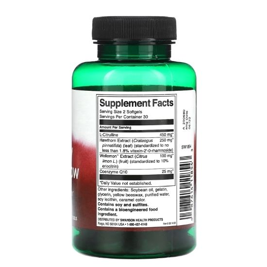 Healthy Blood Flow, 60 softgels, Swanson - Vitax.ro