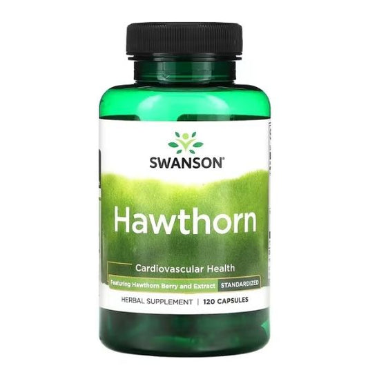 Hawthorn Extract, 500mg, 120 caps, Swanson - Vitax.ro