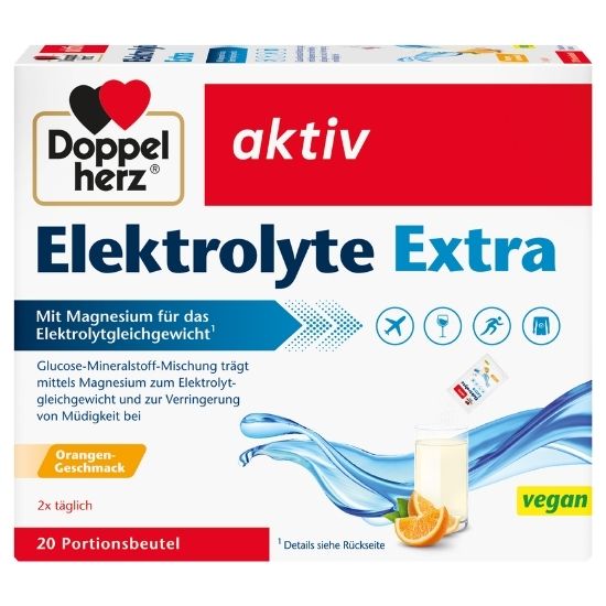 Electroliti extra Aktiv, 20 plicuri, Doppelherz | Vitax.ro