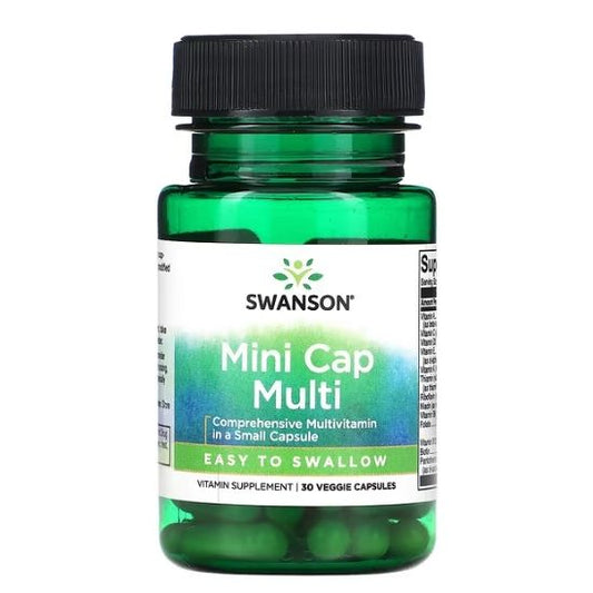Mini Cap Multi, 30 vcaps, Swanson - Vitax.ro