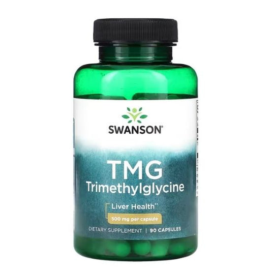 TMG (Trimethylglycine), 500mg, 90 caps, Swanson - Vitax.ro