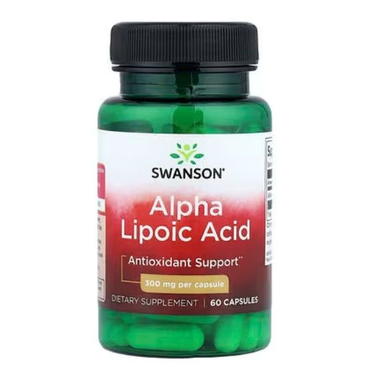 Alpha Lipoic Acid, 300mg, 60 caps, Swanson - Vitax.ro
