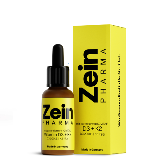 Vitamin D3 + K2 Family Drops, 20 ml, Zein Pharma - Vitax.ro