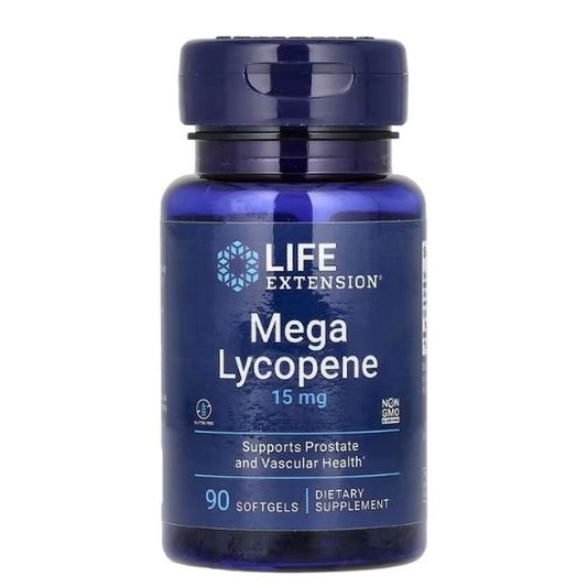 Mega Lycopene, 15mg, 90 softgels, Life Extension - Vitax.ro
