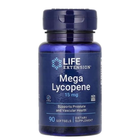 Mega Lycopene, 15mg, 90 softgels, Life Extension - Vitax.ro