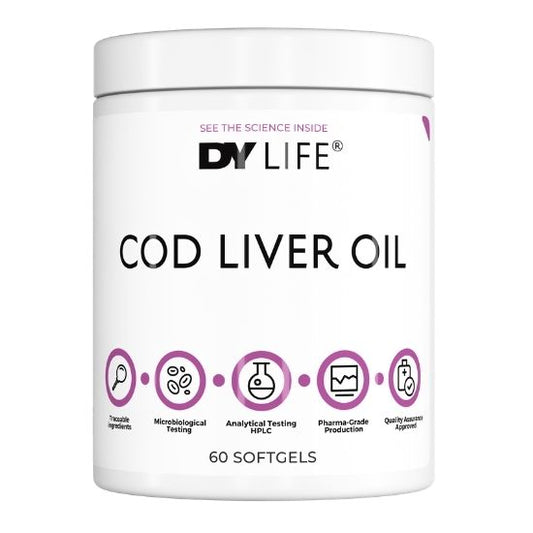 Cod Liver Oil, 60 Softgels, Dorian Yates