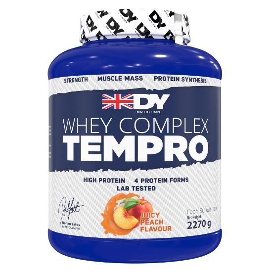 Whey Complex Tempro, Juicy Peach Flavour, 2270g, Dorian Yates