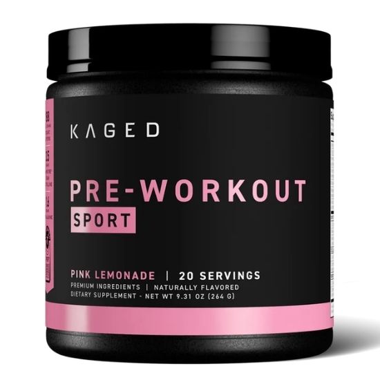 Pre-Workout Sport, Pink Lemonade, 264g, Kaged Muscle | Vitax.ro