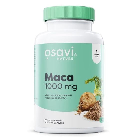 Maca, 1000mg, 60 vegan caps, Osavi - Vitax.ro