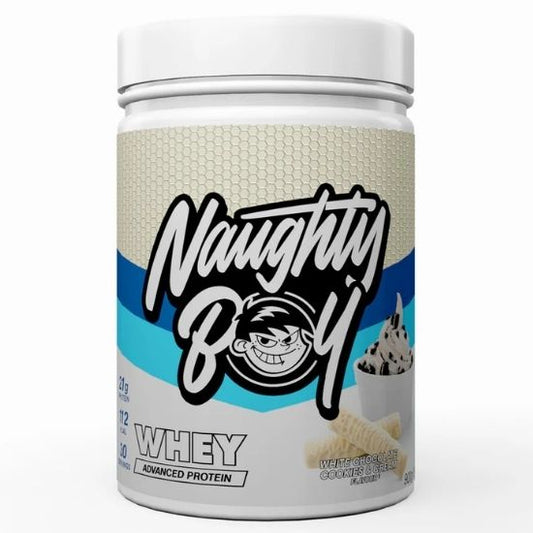 Advanced Whey, White Chocolate Cookies & Cream, 900g, Naughty Boy - Vitax.ro