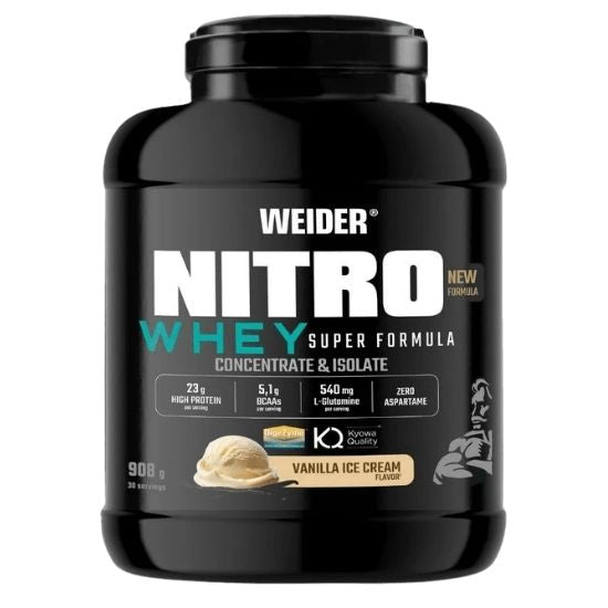 Nitro Whey Super Formula, Vanilla Ice Cream, 908g, Weider | Vitax.ro